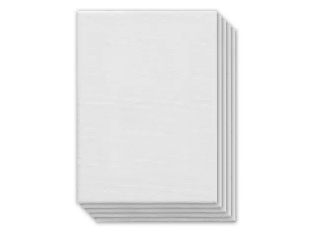 Canvaspaneel Kangaro 13x18 cm set 5 stuks 3mm board 280gr katoen 3x pr