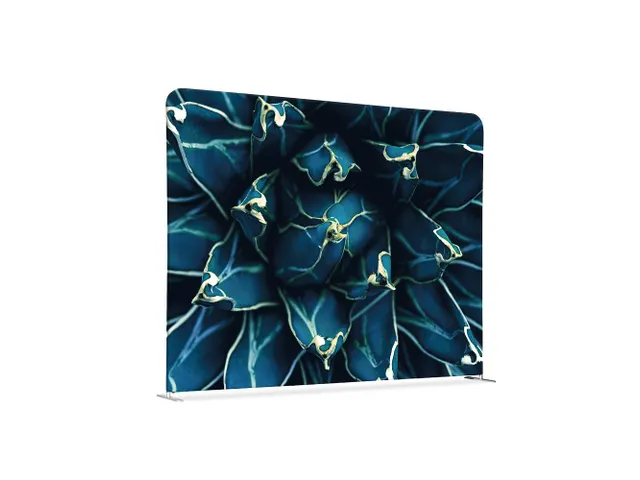 Scheidingswand Textiel 200x150cm Cactus Blauw
