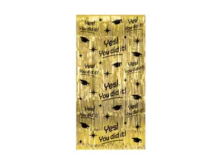 Classy Party Curtain - You did it - 1