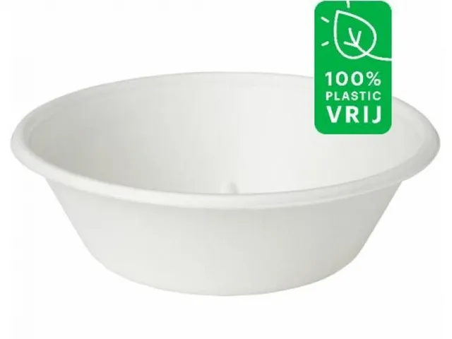 Duni Bagasse Bowl ecoecho 1.000ml Wit 8x40 Stuks