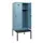 locker met bank,HxBxD 1950x800x815mm,2vak,vak B 400mm,draaigrendel