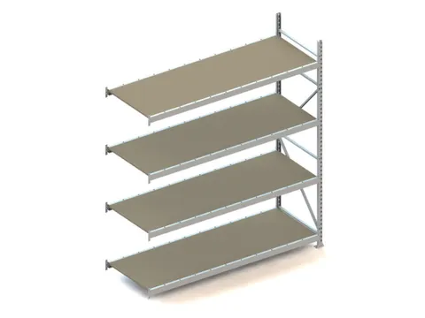 Breedvakstelling Aanbouwveld Hxbxd 2500x2251x800mm 4 Houten Legborden