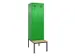 locker met bank,voor scheiding van kleding,HxBxD 2120x600x815mm,2vak