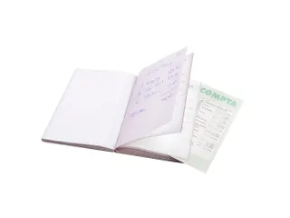 Orderboek Q5x5 14,8x 10,5cm 50bl dupli - 2