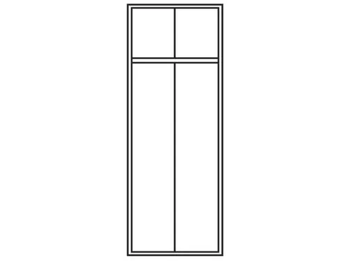 locker,HxBxD 1850x800x500mm,2vak,vak B 400mm,RAL7035,front RAL5010