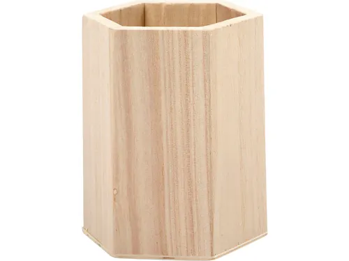 Pennenbak Creativ Company zeshoek 10.5x8cm triplex