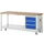 Werkbank 880x2000x700mm Beukenhouten Werkblad 3laden
