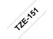 Ruban de lettrage Brother P-Touch TZE-151 standard 24mm noir sur trans