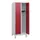 schoollocker,HxBxD 1630x600x500mm,2vak,vak B 300mm,cil.-slot,voeten