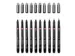 Fineliner Sakura Pigma Micron Black Edition set à 10 breedtes + grati