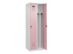 locker voor scheiding van kleding,HxBxD 1850x600x500mm,2vak