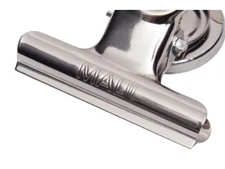 Papierklem MAUL Bulldog met magneet 52mm capaciteit 20mm zilver - 8