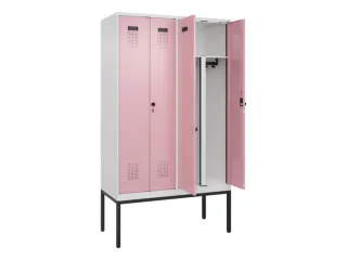PBM-locker,HxBxD 2120x1200x500mm,4vak,vak B 300mm,draaigrendel - 1