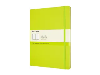 Notitieboek Moleskine XL 190x250mm blanco hard cover lemon green - 2