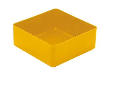 Bacs de rangement HxLxl 40x99x99mm jaune