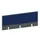 baliepaneel bureau aanbouw achter MS-donkergrijs BN6016-blauw 1200mm