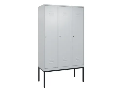 locker voor scheiding van kleding,HxBxD 2120x1200x500mm,3vak
