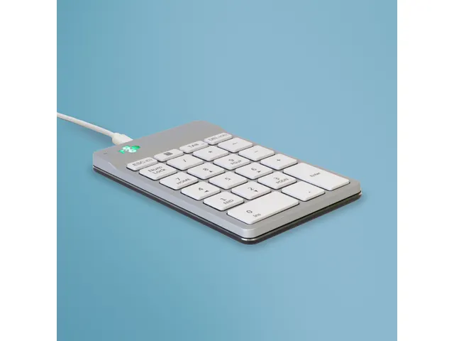 Numeriek Toetsenbord R-Go Numpad Break bedraad Wit
