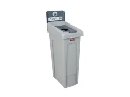 Slim Jim Recyclingstation 87 Liter Fles/Blik Inwerpopening