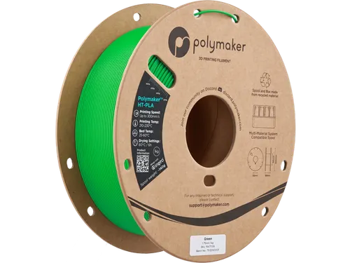HT-PLA 1,75mm groen 1kg Polymaker 3d filament