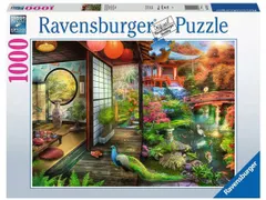 Puzzel Ravensburger Theehuis Japanse tuin 1000 stukjes