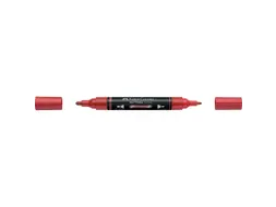 Acrylmarker Faber-Castell Multimark 296 red metallic