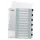WOW printbare index, 12 tabs, zwart-wit