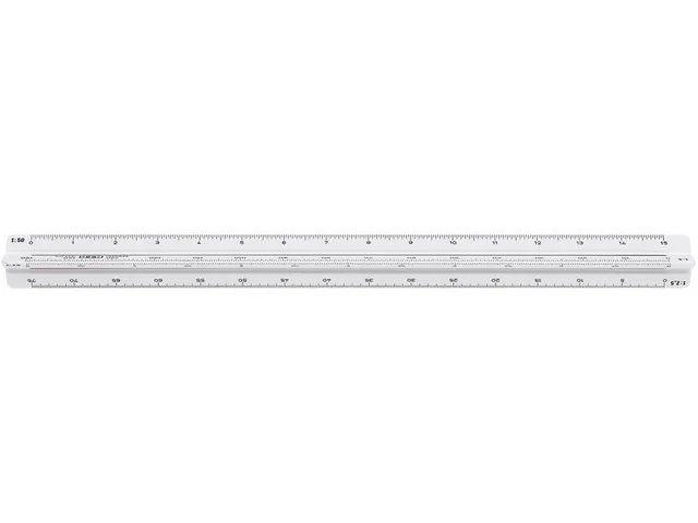 M+R Lineaal Ingenieur In Blister 30 cm
