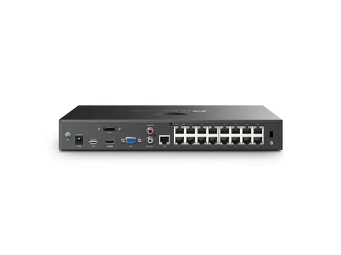 TP-Link VIGI NVR2016H-16P, 16 kanalen, 3840 x 2160 Pixels, 16 kanalen,