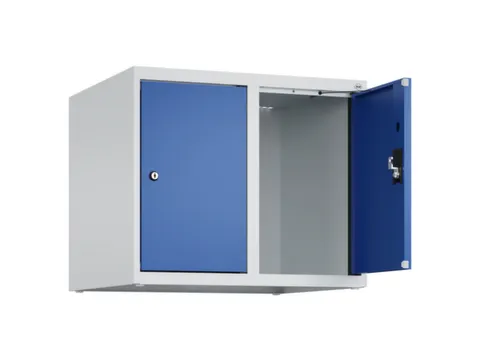 opzetkast,v. locker,2vak.,vak B 300mm,HxBxD 500x600x500mm,cilinderslot