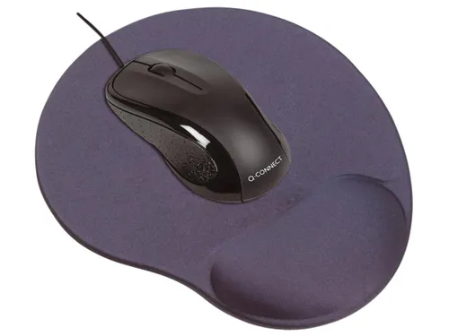 Gel Muismat Antislip Met Polssteun Donkergrijs