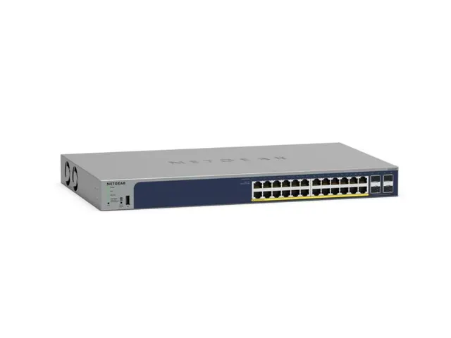 NETGEAR GS728TPP, Managed, L2/L3/L4, Gigabit Ethernet (10/100/1000), P