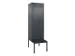 locker met bank,voor scheiding van kleding,HxBxD 2120x600x815mm,2vak
