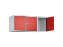 opzetkast,v. locker,3vak.,vak B 400mm,HxBxD 500x1200x500mm