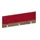 baliepaneel,v. bureau,aanbouw achter,B 1400mm,NT-cherry,BN4011-rood