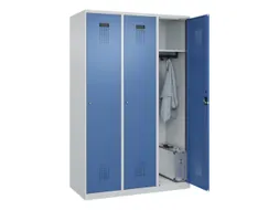 locker,HxBxD 1850x1200x500mm,3vak,vak B 400mm,cil.-slot
