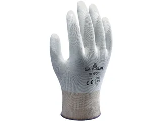 Griphandschoen Showa B0500 wit maat L Nylon - 2