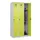 locker,HxBxD 1850x900x500mm,3vak,vak B 300mm,draaigrendel