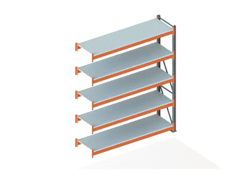 Breedvakstelling Aanbouwveld Hxbxd 3300x2785x800mm 5 Stalen Legborden