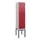 locker,HxBxD 1950x400x500mm,1vak,vak B 400mm,draaigrendel