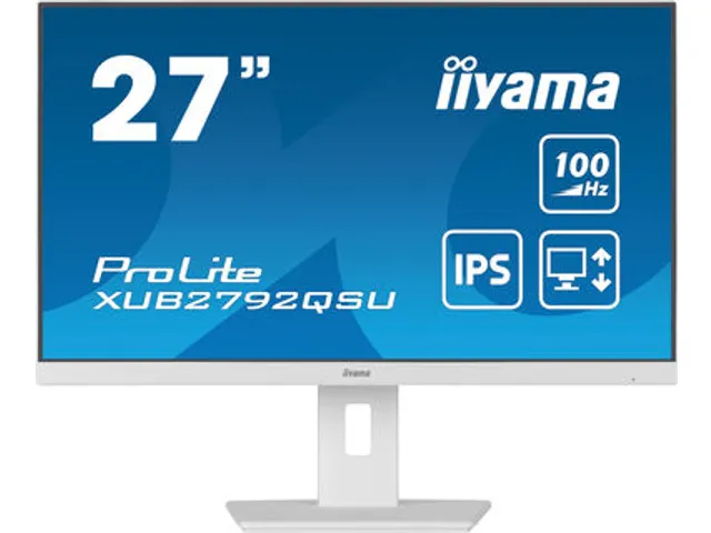 XUB2792QSU-W6 IIYAMA ProLite Monitor 27 inch HDMI USB 3.2 IPS LED QHD