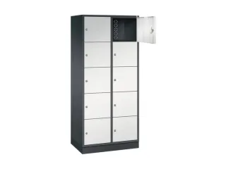 grootvolume-lockersysteem,RAL 7021/RAL 7035,HxBxD 1950x820x500mm - 1