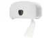 Distributeur 2 rouleaux papier toilette (sans mandrin) Plastique blanc
