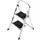 vouwtrapje,2treden m. antislipmatten,bordes H 460mm