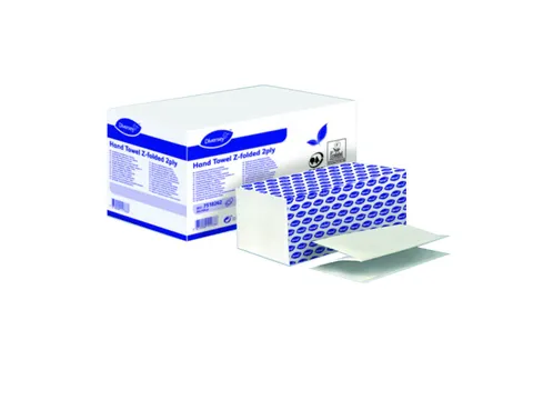 Vouwhanddoek Cellulose V-gevouwen 25x150st 2-Laags