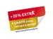 etiket Avery ILK 70x36mm 25 vel + 5 vel extra 24 etiketten per vel wit
