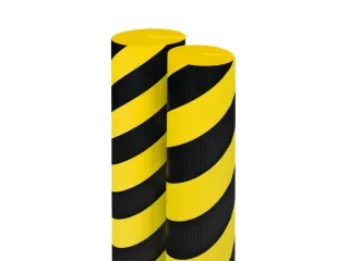 profielbescherming,cirkel,LxØ 1000x150mm,EVAC-schuim,geel/zwart - 2