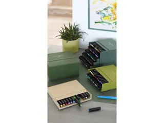 Tekenstift Faber-Castell Pitt Artist Pen Brush 24dlg studiobox - 9