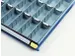 kit de bacs de rangement,54bacs,p. face avant H 50mm,larg. 1100mm