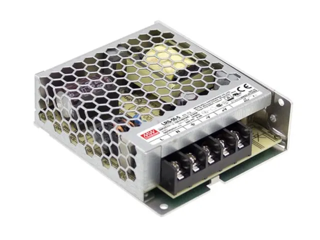 Schakelende Voeding Voor It-Apparatuur - 1 Uitgang - 50 W - 5 V - Gesl